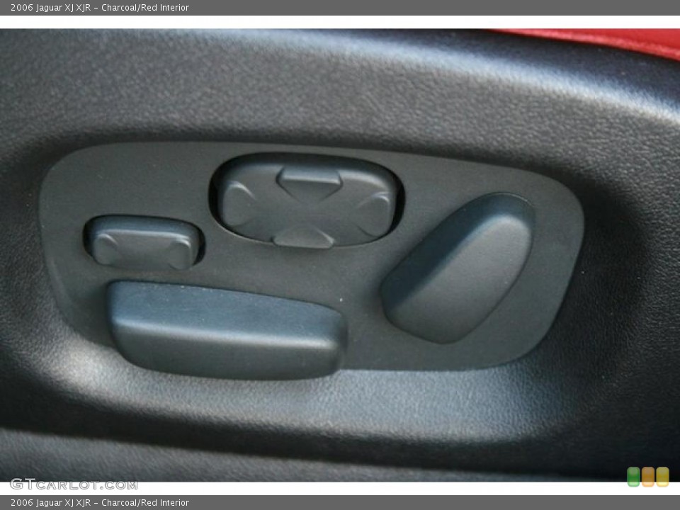 Charcoal/Red Interior Controls for the 2006 Jaguar XJ XJR #45387638