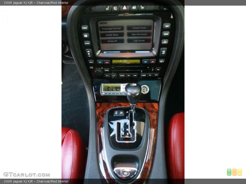 Charcoal/Red Interior Controls for the 2006 Jaguar XJ XJR #45387650