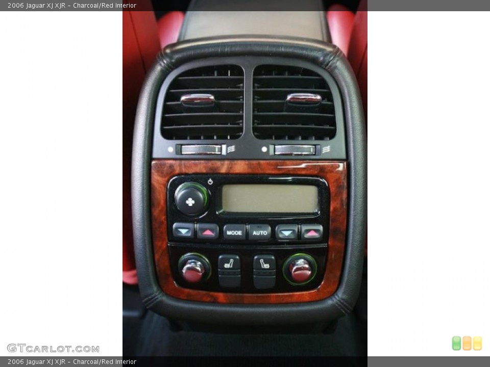 Charcoal/Red Interior Controls for the 2006 Jaguar XJ XJR #45387698