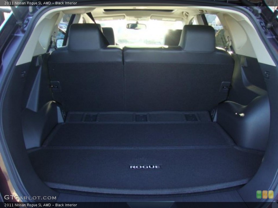 Black Interior Trunk for the 2011 Nissan Rogue SL AWD #45389206