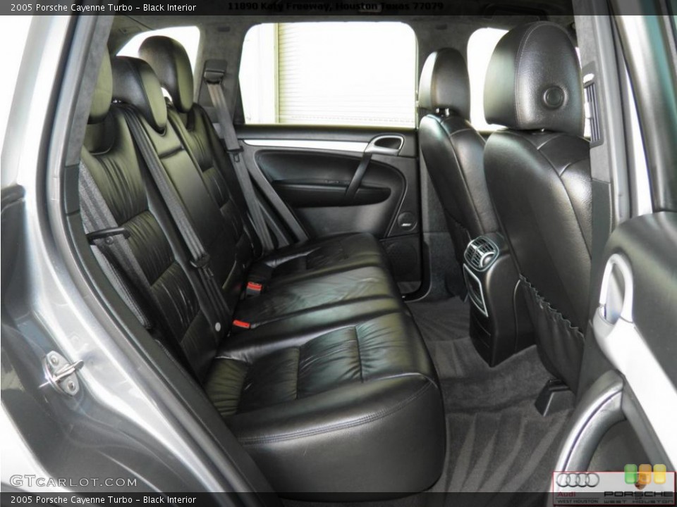 Black Interior Photo for the 2005 Porsche Cayenne Turbo #45390549