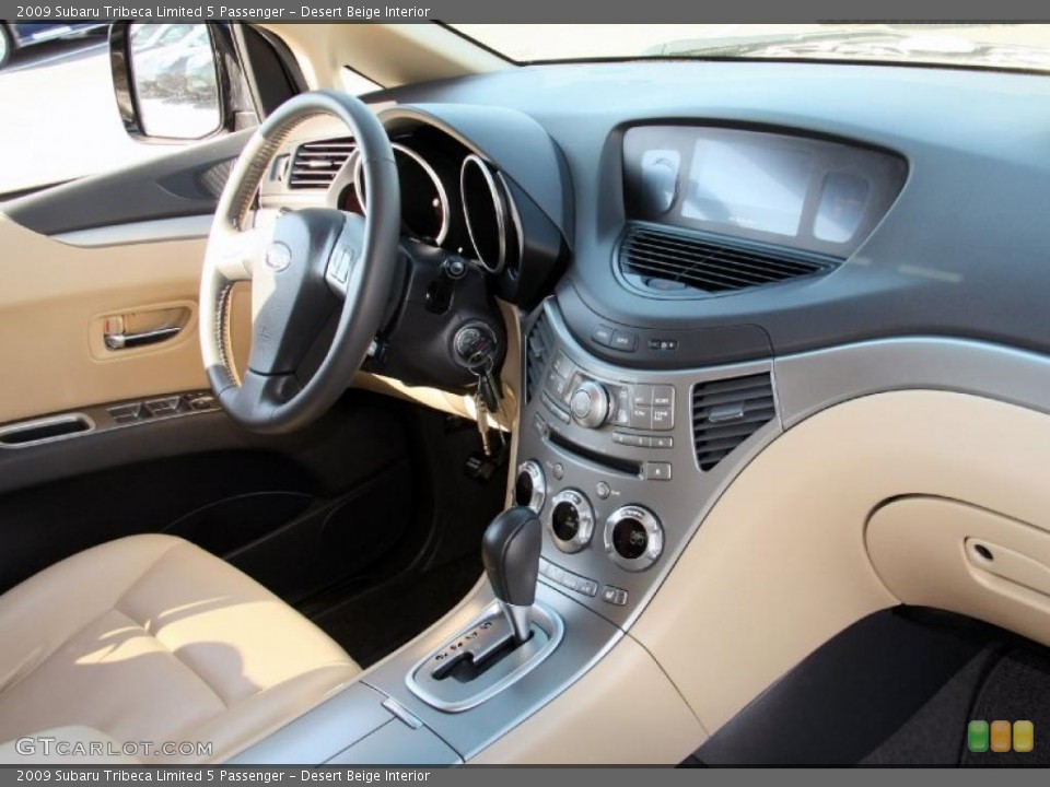 Desert Beige Interior Photo for the 2009 Subaru Tribeca Limited 5 Passenger #45400182