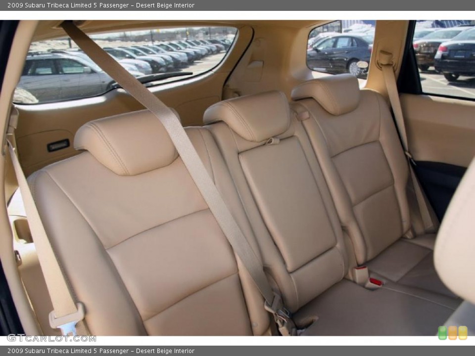 Desert Beige Interior Photo for the 2009 Subaru Tribeca Limited 5 Passenger #45400282