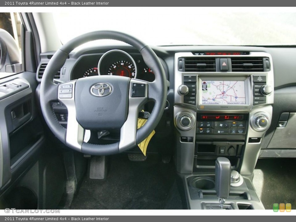 Black Leather Interior Photo for the 2011 Toyota 4Runner Limited 4x4 #45404455