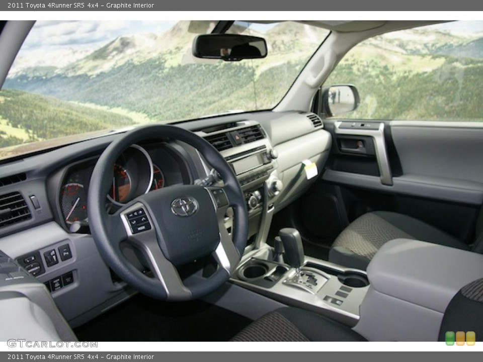 Graphite Interior Photo for the 2011 Toyota 4Runner SR5 4x4 #45404527