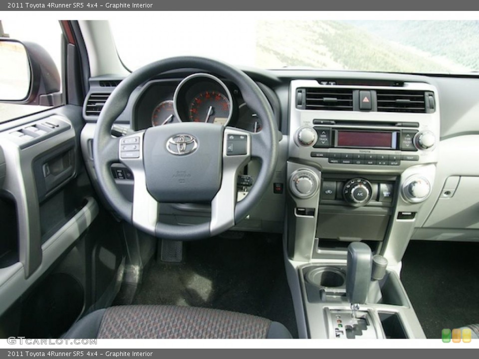 Graphite Interior Dashboard for the 2011 Toyota 4Runner SR5 4x4 #45404585