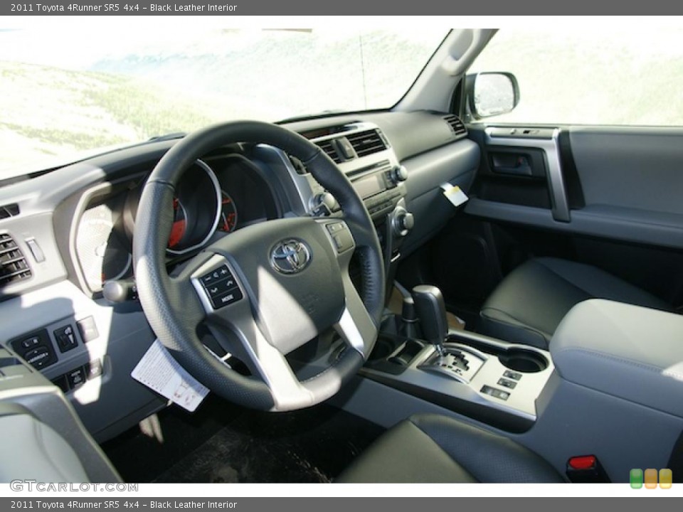Black Leather Interior Dashboard for the 2011 Toyota 4Runner SR5 4x4 #45405111