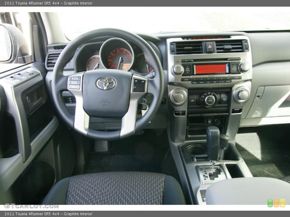 Graphite Interior Dashboard for the 2011 Toyota 4Runner SR5 4x4 #45405307