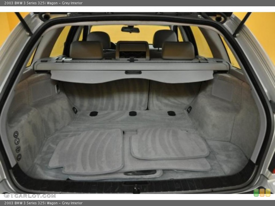 Grey Interior Trunk for the 2003 BMW 3 Series 325i Wagon #45410176