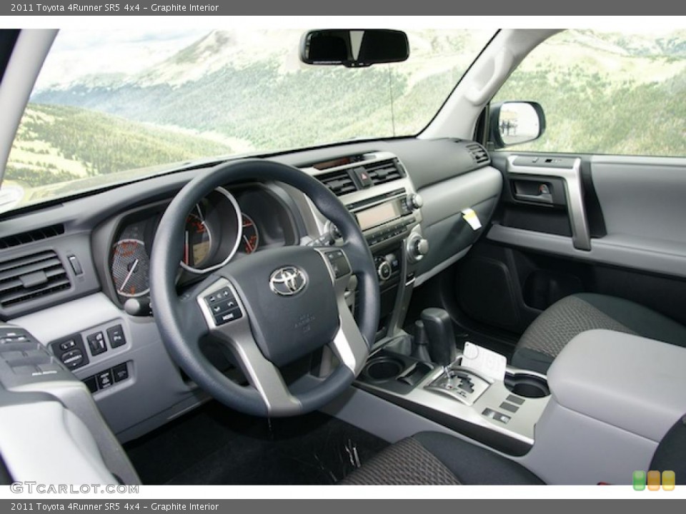 Graphite Interior Photo for the 2011 Toyota 4Runner SR5 4x4 #45410480