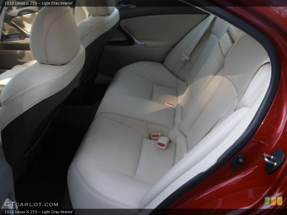 Light Gray Interior Photo for the 2010 Lexus IS 250 #45411341