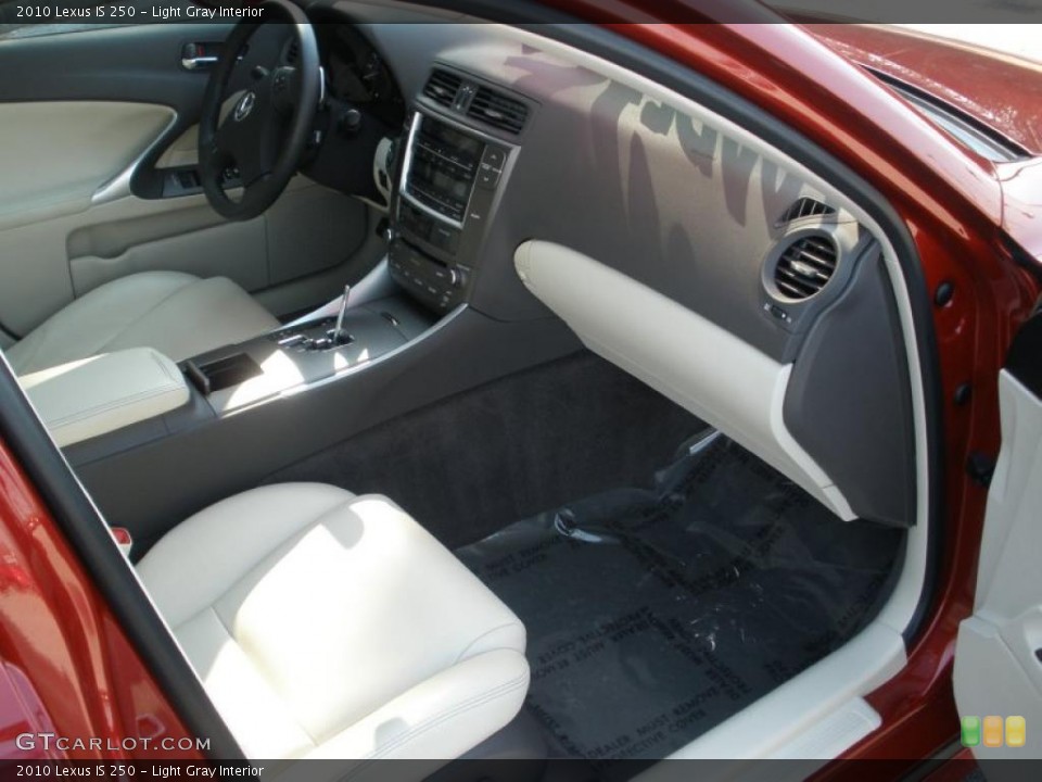 Light Gray Interior Photo for the 2010 Lexus IS 250 #45411357
