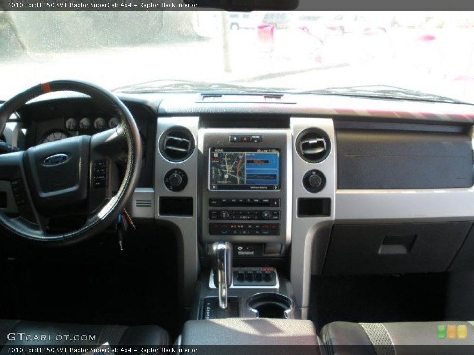 Raptor Black Interior Dashboard for the 2010 Ford F150 SVT Raptor SuperCab 4x4 #45413805