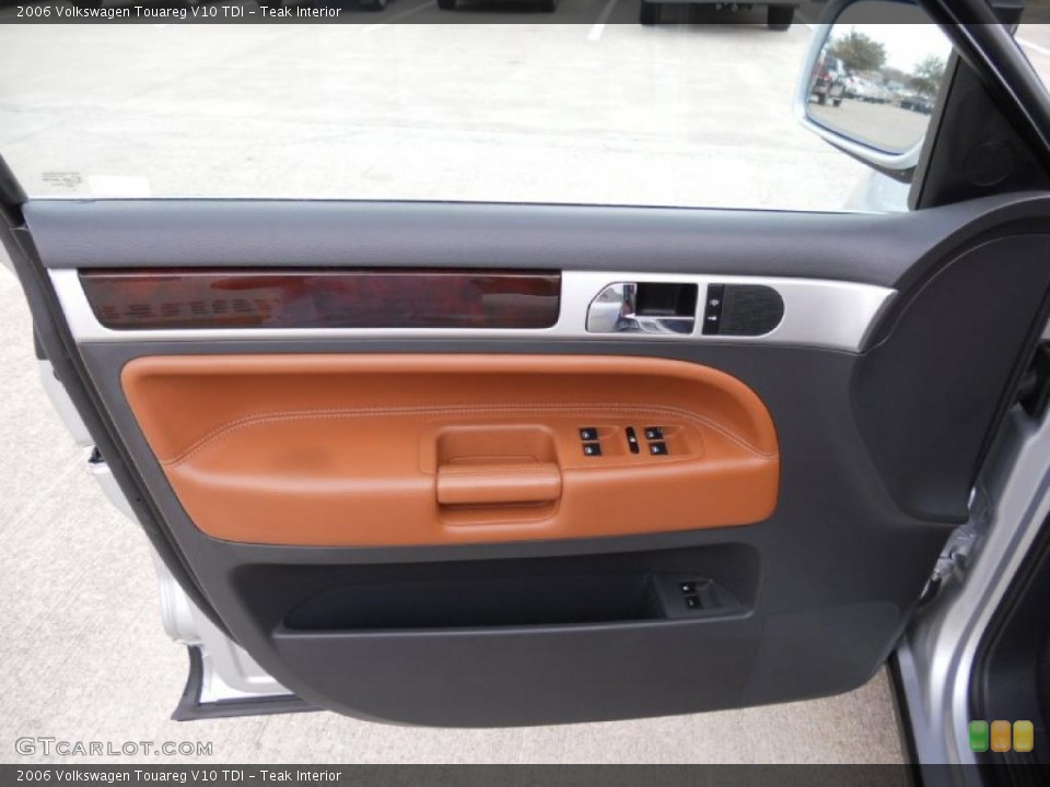 Teak Interior Door Panel for the 2006 Volkswagen Touareg V10 TDI #45415421