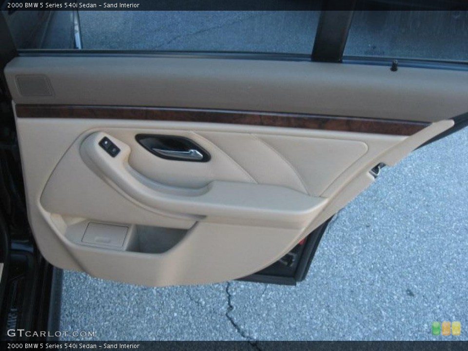 Sand Interior Door Panel for the 2000 BMW 5 Series 540i Sedan #45416240