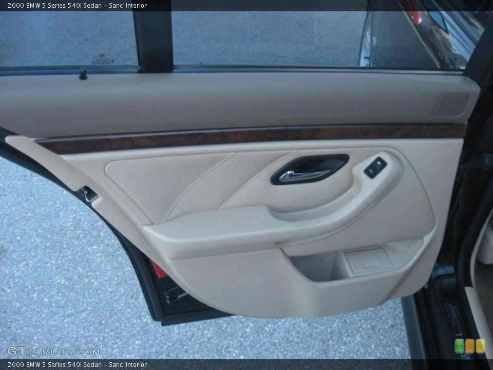 Sand Interior Door Panel for the 2000 BMW 5 Series 540i Sedan #45416244