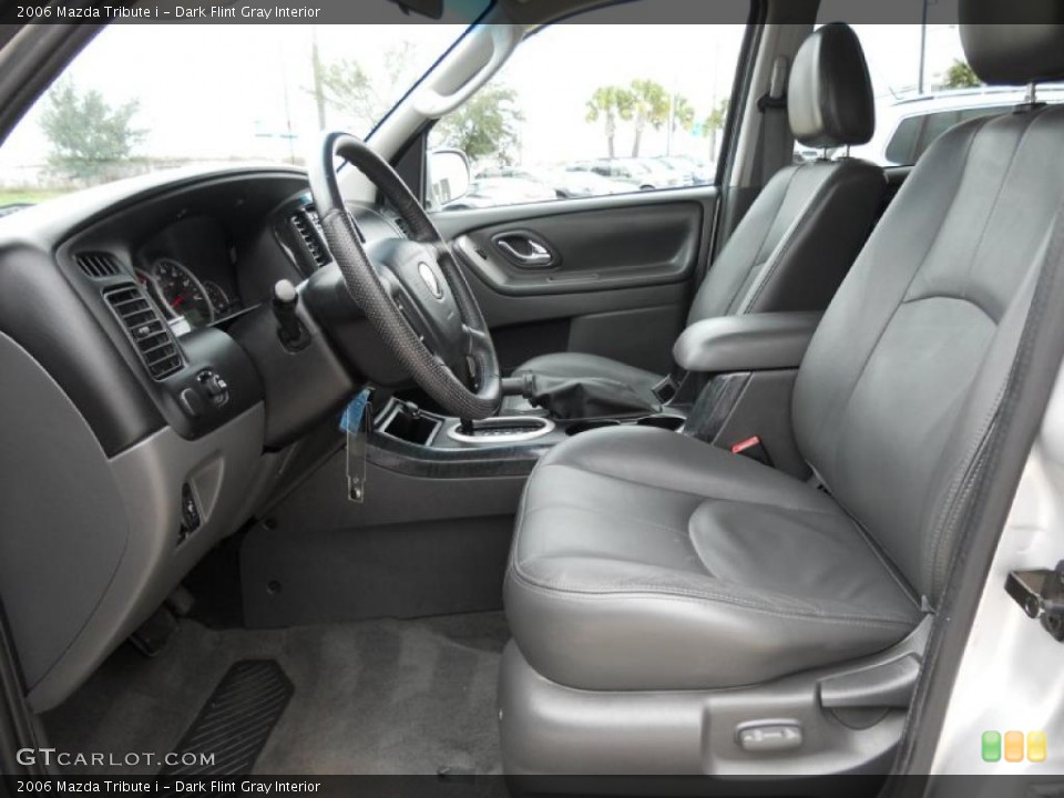 Dark Flint Gray Interior Photo for the 2006 Mazda Tribute i #45416388