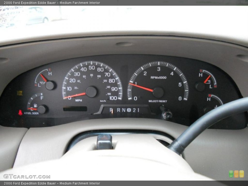 Medium Parchment Interior Gauges for the 2000 Ford Expedition Eddie Bauer #45416624