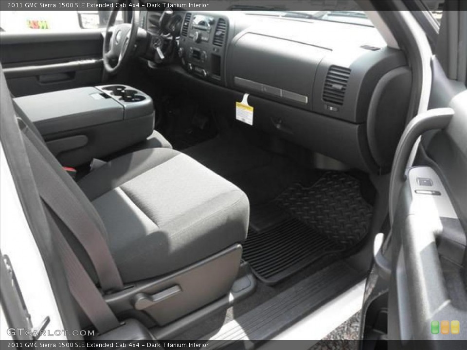 Dark Titanium Interior Photo for the 2011 GMC Sierra 1500 SLE Extended Cab 4x4 #45418468