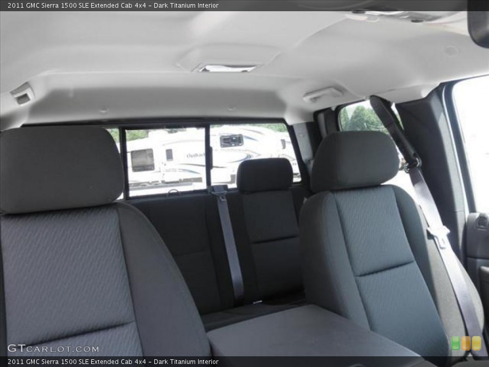Dark Titanium Interior Photo for the 2011 GMC Sierra 1500 SLE Extended Cab 4x4 #45418472