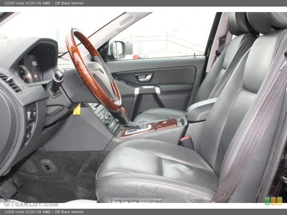 Off Black Interior Photo for the 2008 Volvo XC90 V8 AWD #45421974