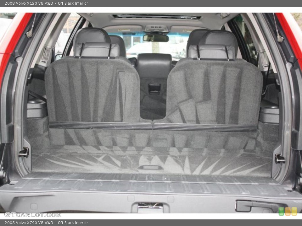 Off Black Interior Trunk for the 2008 Volvo XC90 V8 AWD #45422174