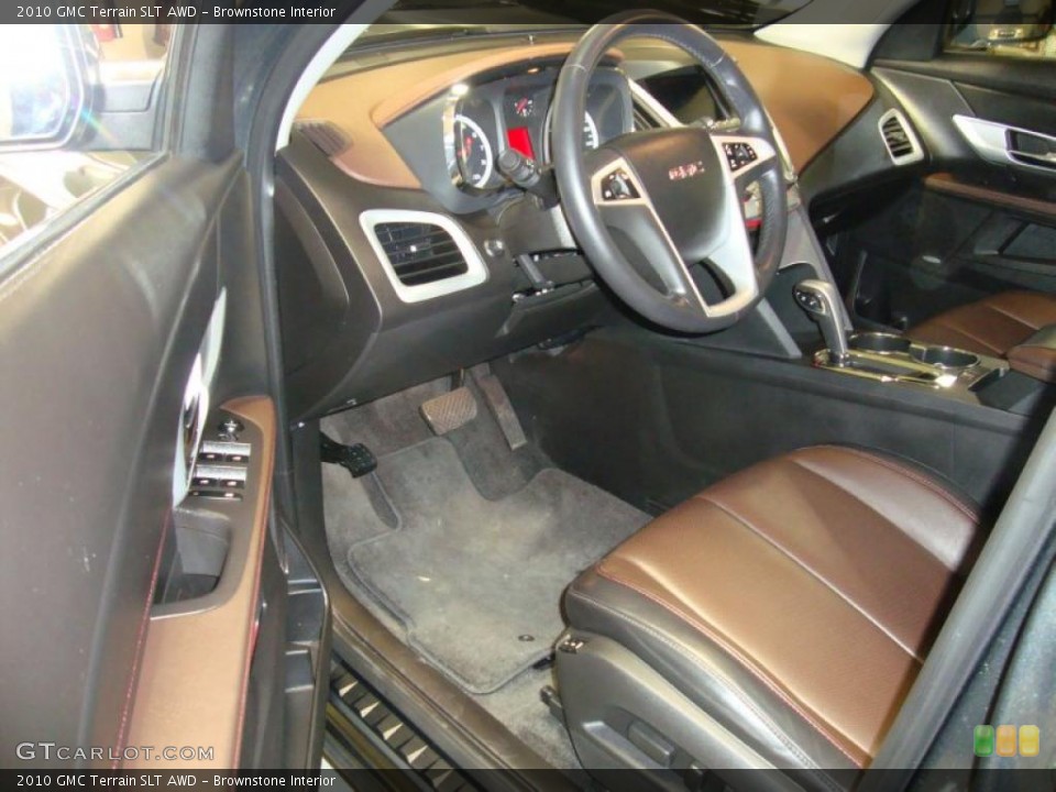 Brownstone Interior Photo for the 2010 GMC Terrain SLT AWD #45422254