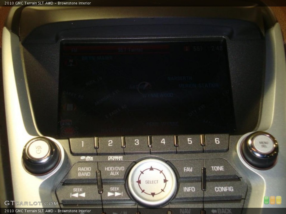 Brownstone Interior Controls for the 2010 GMC Terrain SLT AWD #45422366