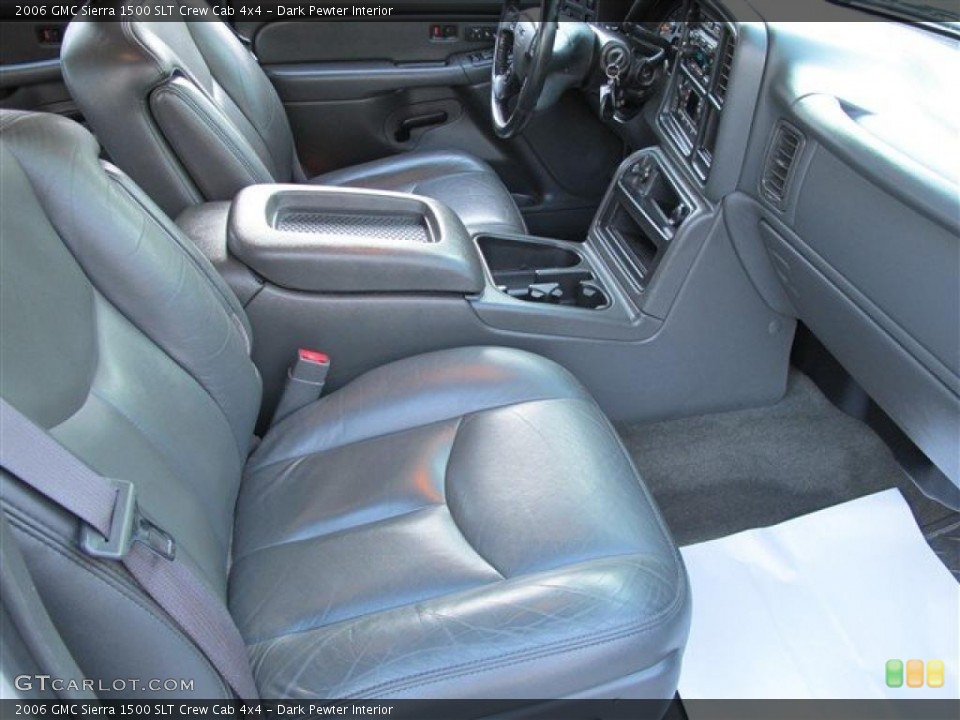 Dark Pewter Interior Photo for the 2006 GMC Sierra 1500 SLT Crew Cab 4x4 #45422730