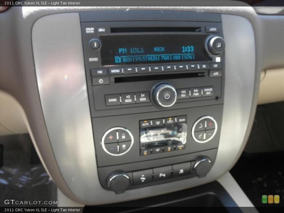 Light Tan Interior Controls for the 2011 GMC Yukon XL SLE #45422918