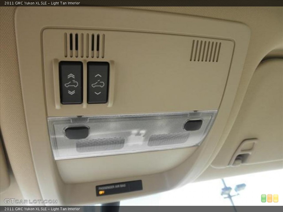Light Tan Interior Controls for the 2011 GMC Yukon XL SLE #45422930