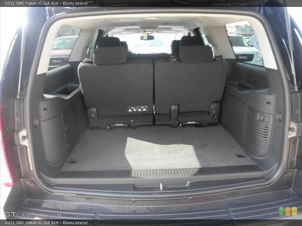 Ebony Interior Trunk for the 2011 GMC Yukon XL SLE 4x4 #45423114