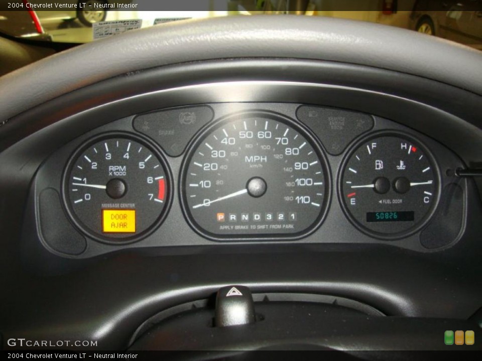 Neutral Interior Gauges for the 2004 Chevrolet Venture LT #45423202