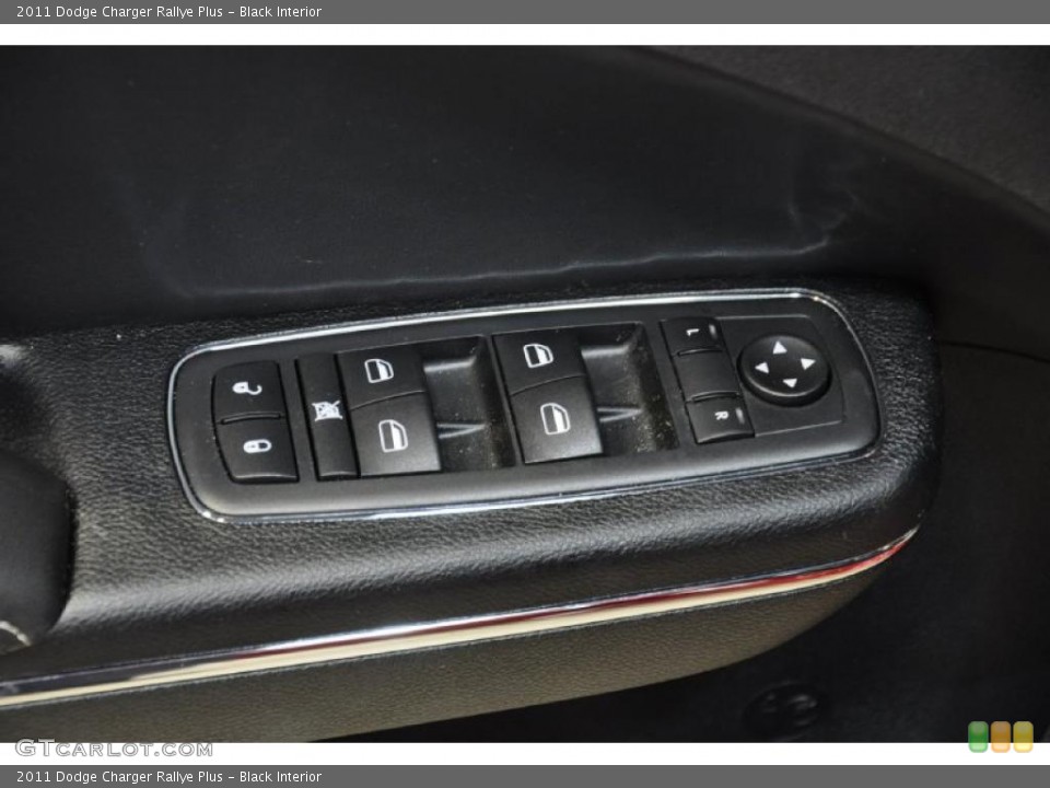 Black Interior Controls for the 2011 Dodge Charger Rallye Plus #45423901