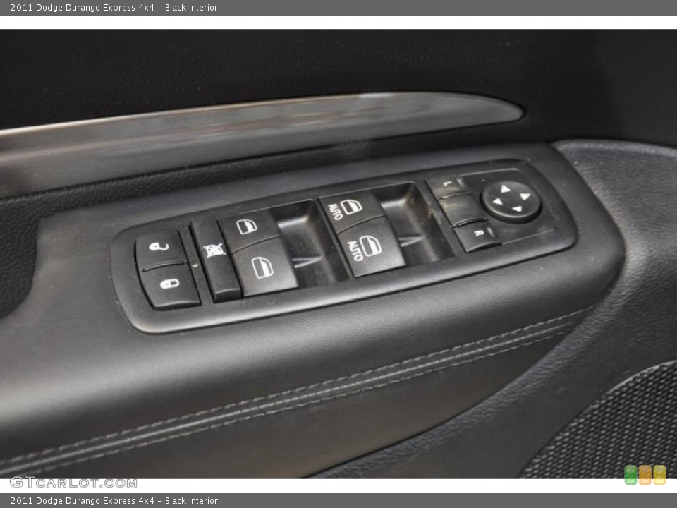 Black Interior Controls for the 2011 Dodge Durango Express 4x4 #45424215
