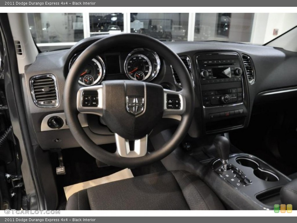 Black Interior Dashboard for the 2011 Dodge Durango Express 4x4 #45424263