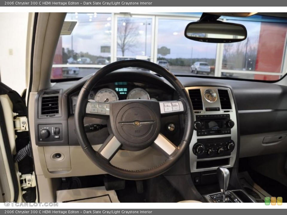 Dark Slate Gray/Light Graystone Interior Dashboard for the 2006 Chrysler 300 C HEMI Heritage Editon #45425027