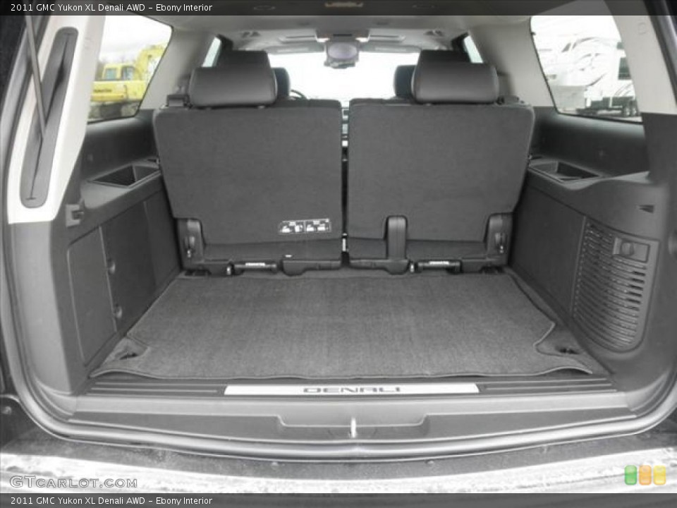 Ebony Interior Trunk for the 2011 GMC Yukon XL Denali AWD #45425255