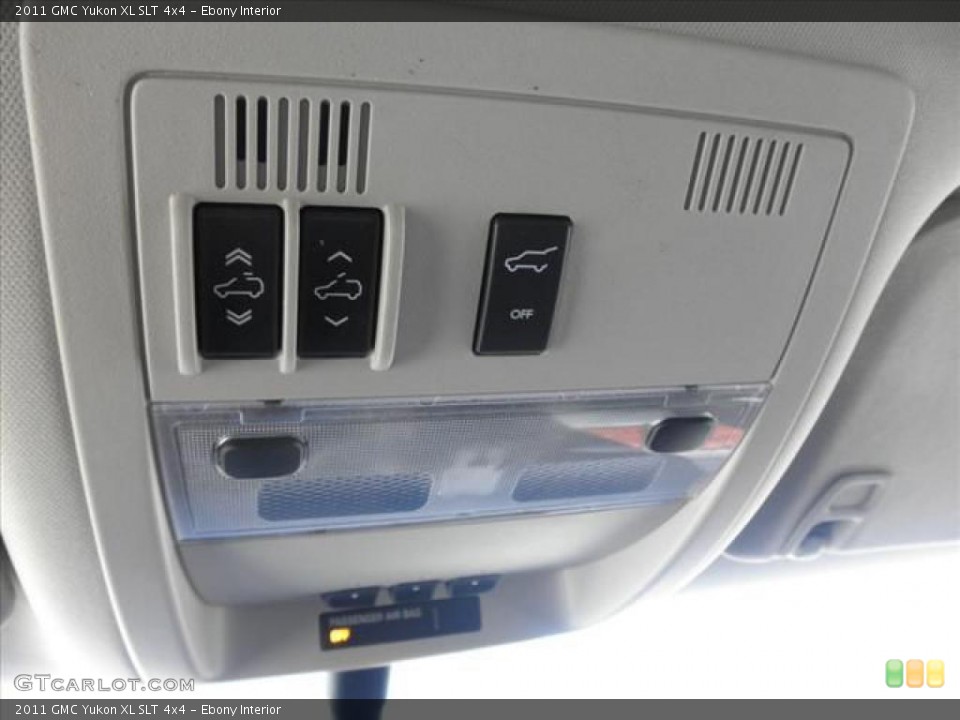 Ebony Interior Controls for the 2011 GMC Yukon XL SLT 4x4 #45425435