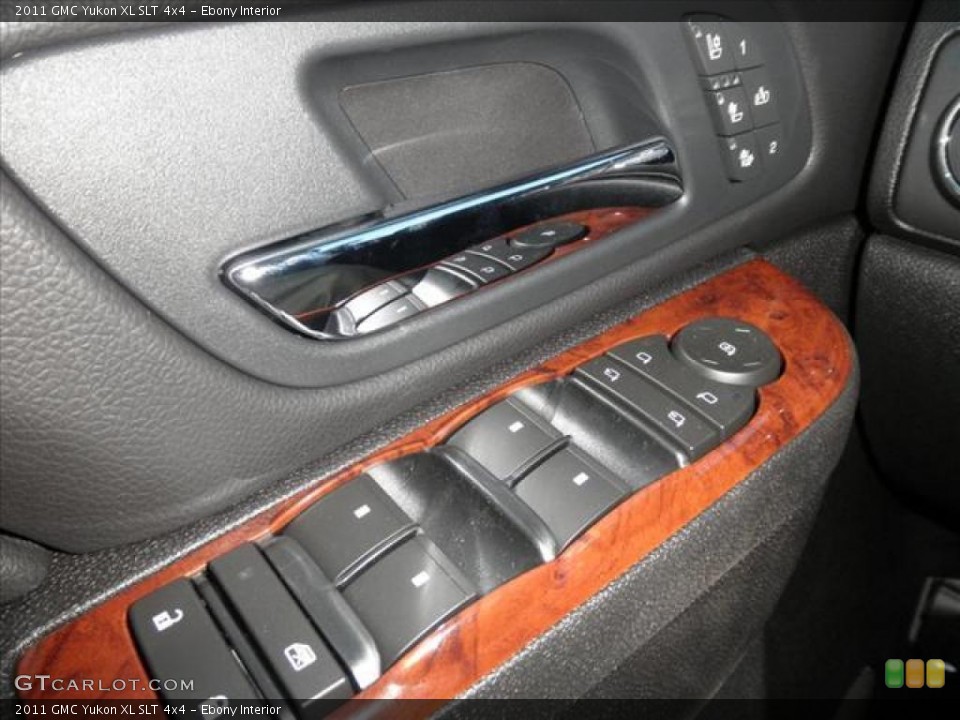 Ebony Interior Controls for the 2011 GMC Yukon XL SLT 4x4 #45425447