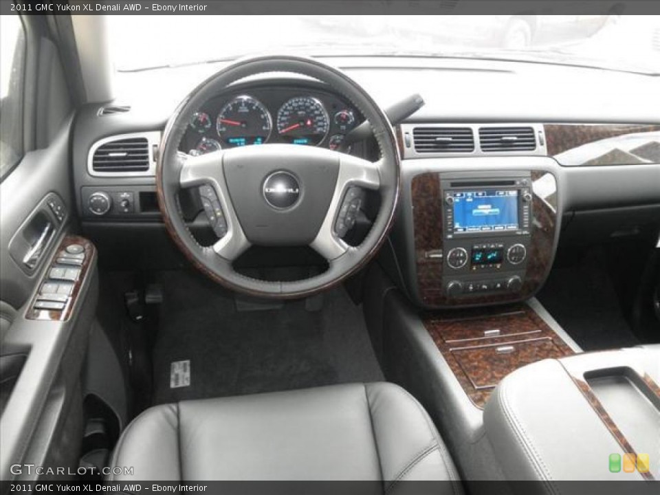 Ebony Interior Dashboard for the 2011 GMC Yukon XL Denali AWD #45426215