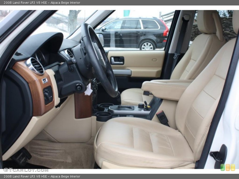 Alpaca Beige Interior Photo for the 2008 Land Rover LR3 V8 HSE #45426699