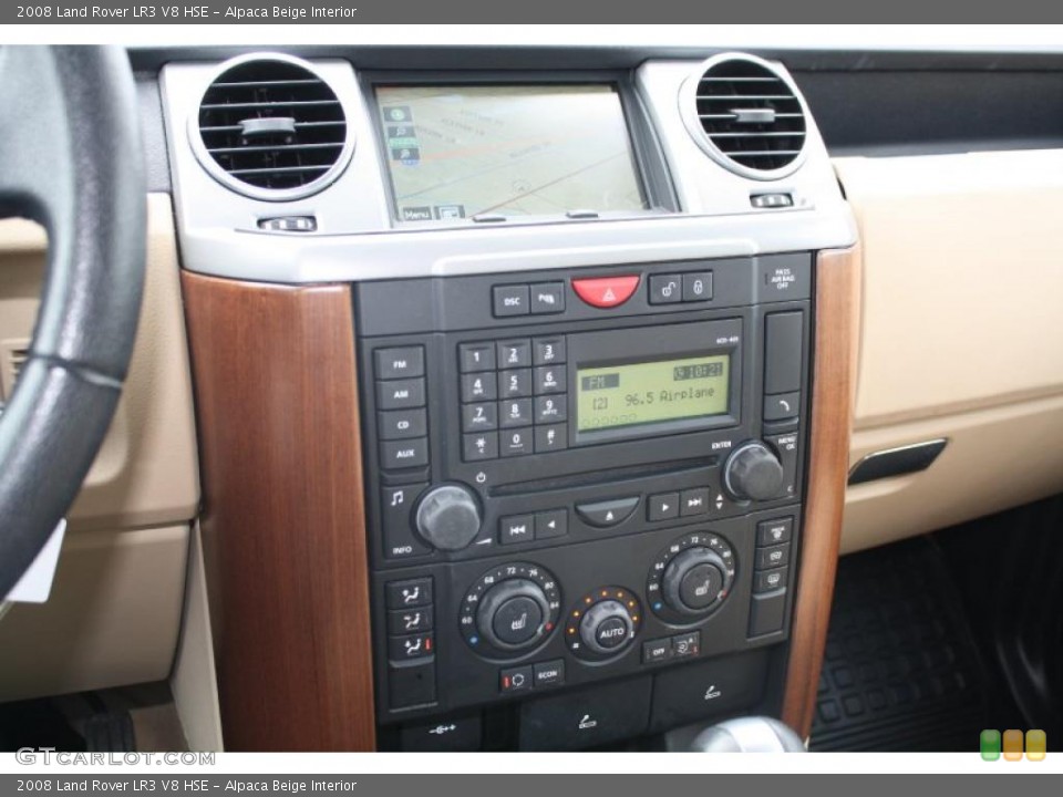 Alpaca Beige Interior Controls for the 2008 Land Rover LR3 V8 HSE #45426779