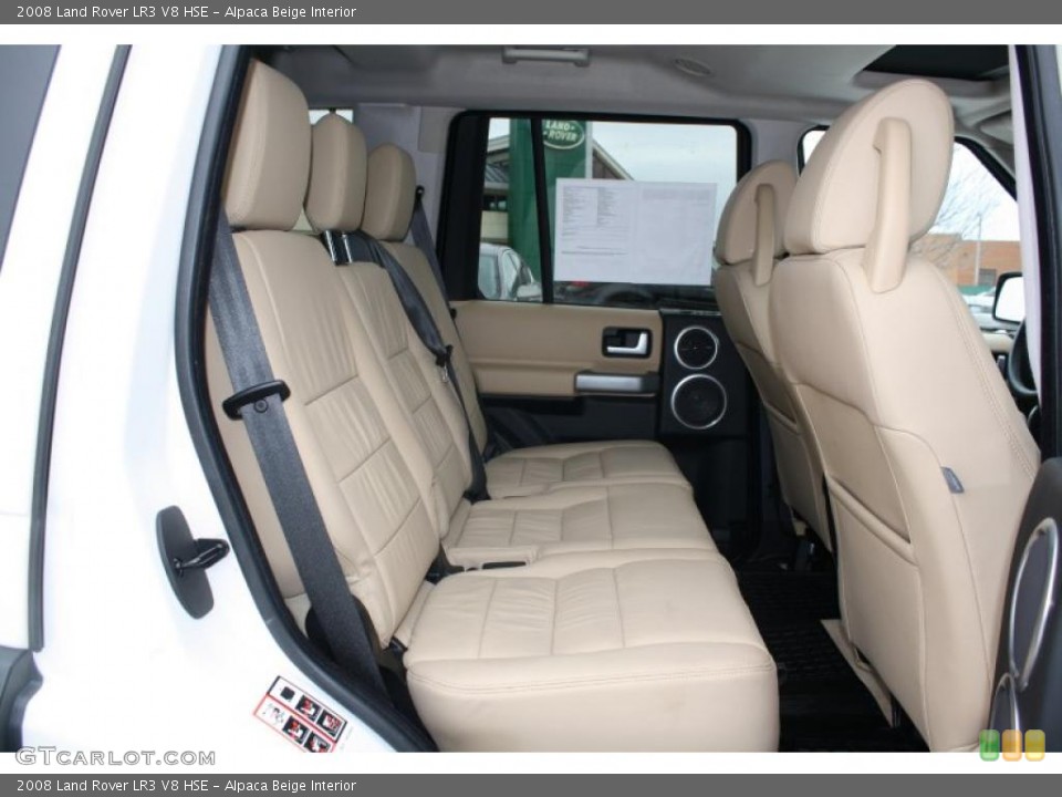 Alpaca Beige Interior Photo for the 2008 Land Rover LR3 V8 HSE #45426871