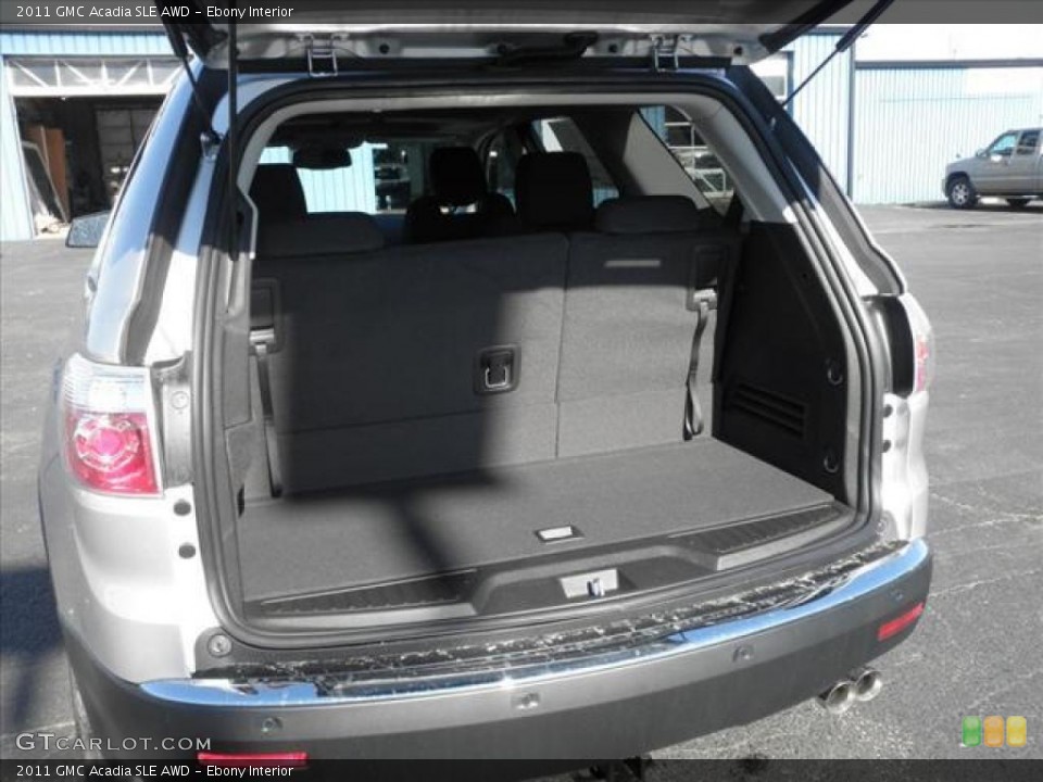 Ebony Interior Trunk for the 2011 GMC Acadia SLE AWD #45427039
