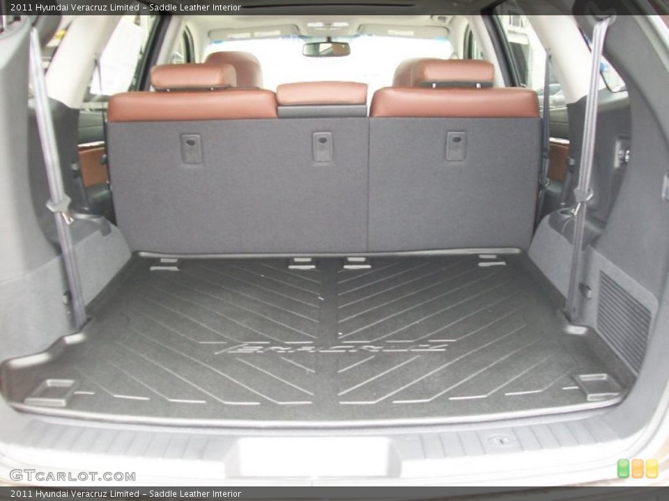 Saddle Leather Interior Trunk for the 2011 Hyundai Veracruz Limited #45427631