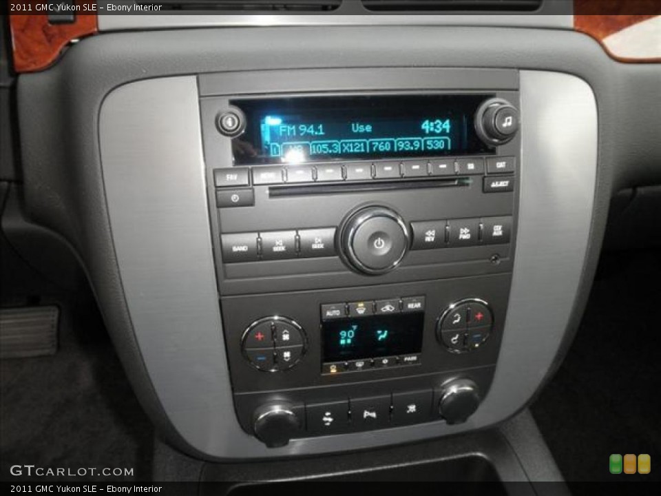 Ebony Interior Controls for the 2011 GMC Yukon SLE #45427803