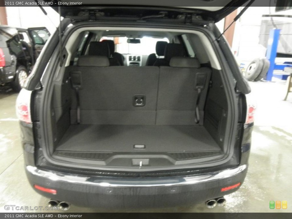 Ebony Interior Trunk for the 2011 GMC Acadia SLE AWD #45428507