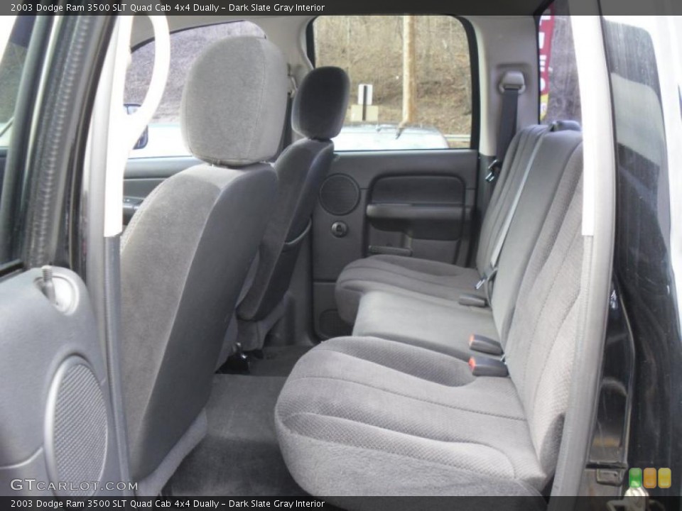 Dark Slate Gray Interior Photo for the 2003 Dodge Ram 3500 SLT Quad Cab 4x4 Dually #45429461