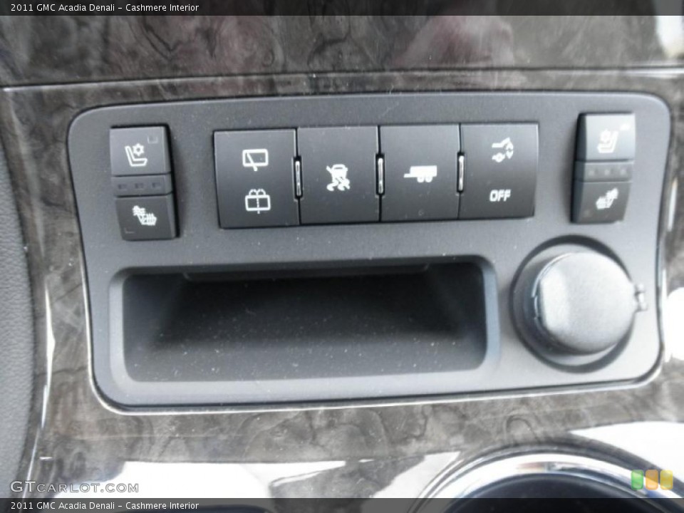 Cashmere Interior Controls for the 2011 GMC Acadia Denali #45430171